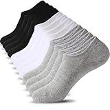 Nroktia 6 Pairs Non Slip No Show Socks Womens and Mens Low Cut Invisible Liner Ankle Socks (6 Multi)