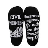 MBMSO Civil Engineer Sock Civil Engineering Gift Funny Civil Engineer Like a Normal Engineer Sock Civil Engineer Student Gift (Cotton, Civil Engineer Socks)