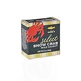 COLE'S Select Snow Crab Meat - Wild Caught from Patagonian Waters of Chile- High in Protein & Omega 3 Nutrients- No Preservatives - 5.3 oz Can- 1 Can