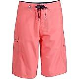 Salt Life Mens Stealth Bomerz Boardshort Shorts, Coral, 34 US