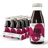 Pomona Organic Cold Pressed Beet Juice, Non-GMO, No Sugar, Gluten Free, Kosher, Preservative Free - Pack of 12, 8.4 oz