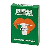 Irish Lingo Playing Cards | Travel Flashcards | Learn Irish Slang Ireland Vocabulary in A Fun & Easy Way | 52 Essential Translations