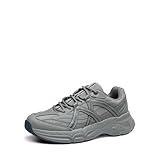 DREAM PAIRS Men's Retro Fashion Sneakers Cam Classic Y2K Chunky Comfortable Casual Lifestyle Walking Tennis Shoes,Size 10,Dark Grey,SDFN2428M