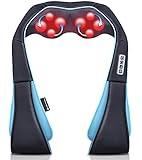 Mo Cuishle Shiatsu Neck and Shoulder Massager with Heat – Deep Kneading Massage for Relaxation – Ideal for Christmas, Mother's Day, Father's Day, and Valentine's Day Gifts for Men, Women, Mom and Dad