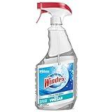 Windex Vinegar Glass and Surface Cleaner Spray Bottle, Bottle Made from 100% Recovered Coastal Plastic, Surface Cleaning Spray, 23 Fl oz