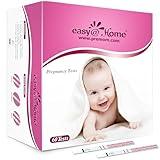 Easy@Home 60 Pregnancy Tests, FSA Eligible, 60 Hcg Test Strips Early Detection - Bulk Pregnancy Strips