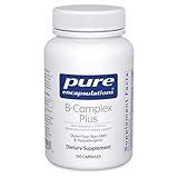 Pure Encapsulations B-Complex Plus - B Vitamins Supplement to Support Neurological Health, Cardiovascular Health, Energy Levels & Nervous System Support* - with Vitamin B12 & More - 120 Capsules