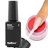 Nailboo Dip Powder Essential Liquid, Base Coat for Nail Dip Powder, DIY At Home Manicure, No UV Lamp Needed, For Beginners & Professionals, 0.5 Fl Oz (1 Pack)