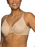 Vanity Fair Women's Plus Size Beauty Back Smoothing Minimizer Bra, Damask Neutral, 40DDD