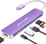 Hiearcool USB C Hub for MacBook Pro M2, USB-C Adapter for Mac-Book Air M1, USBC to HDMI Multi-Port Dongle 7 in 1 Type-C Dock for Mac Book Thunderbolt 3 4 Laptops and Other Type C Devices