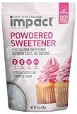 Impact - Powdered Sweetener: White Allulose Monk Fruit Blend - Zero Calorie, Zero Carb, Keto-friendly, 1:1 Sugar Substitute - Bake & Cook Guilt-Free - 15oz