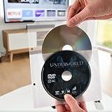 DVD Bundle Kit - DVD Protective Storage Sleeves (50/PK) with Custom 2-Ring DVD Binders (2 EA) (#10266)