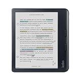 Kobo Libra Colour | eReader | 7" Glare-Free Colour E Ink Kaleido 3 Display | Dark Mode Option | Audiobooks | Waterproof (Black)