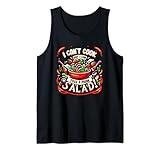 I Can't Cook But I Can Toss A Mean Salad National Month Tank Top
