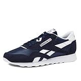 Reebok Classic Nylon Mens Sneakers Tennis Shoes, Vector Navy/Footwear White/Footwear White, 9