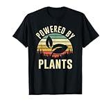 Vintage Powered Plants Vegetarian By Vegan Diet T-Shirt