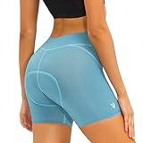 Padded Bike Shorts Women Cycling Underwear Bicycle Biking Biker Short with 4D Padding Super Lightweight Breathable