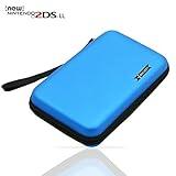BEADY Carrying Case for Nintendo NEW 2DS XL、NEW 2DS LL、3DS、NEW 3DS、DSi、DSLite Storage case Console Storage case Blue