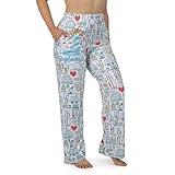BRIEF INSANITY Lounge Pajama Pants for Men and Women| Nurse Life Pajama Graphic Print Bottoms - Comfy, Ultra Soft, Novelty Loungewear Pants (Nurse Life White, Medium)