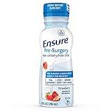 Ensure Pre-Surgery, Clear Carbohydrate Drink, Strawberry, 10 fl oz, 4 Count