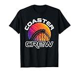 Theme Park Amusement Park Family Matching Coaster Crew T-Shirt