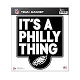 Rico Industries NFL Football Philadelphia Eagles It's A Philly Thing Slogan 8" Round Magnet