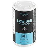 Aromasong Low Sodium Sea Salt 13 OZ. Salt Shaker 100% Natural Fine Grain Dead Sea Potassium Chloride with Dead Sea Salt.