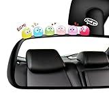 Cute Luminous Soot Sprites,35 Pcs Automotive Interior Decoration Accessories for Car Rearview Mirror and Dashboard,Cute Anime Decor for Home Garden Office,Funny Ornament Gifts(Multicolour)