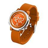 Kids Digital Sport Waterproof Watch for Girls Boys, Kid Sports Outdoor LED Electrical Watches with Luminous Alarm Stopwatch Child Wristwatch 3-12 Years
