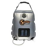 Advanced Elements 5 Gallon Summer Shower / Solar Shower,Silver/Black