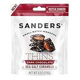 Sanders Dark Chocolate Sea Salt Caramel THINS - 6 ounce bag