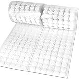 Self Adhesive Dots,0.39",0.59",0.78",0.98" Diameter Strong Sticky Round Nylon Dots, Hook and Loop Dots with Adhesive,for Classroom, Office, Home