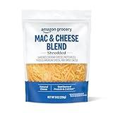 Amazon Grocery, Mac & Cheese Blend, Shredded, 8 Oz (Previously Happy Belly, Packaging May Vary)