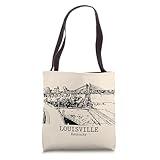 Lexington Kentucky Vintage Retro Travel Souvenir Tote Bag