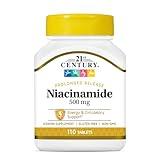 21st Century Niacinamide 500 mg Prolonged Release Tablets, 110 Count