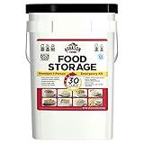 Augason Farms 30-Day 1-Person Premium Emergency Food Supply Kit, Extra Calories Per Day, Survival Food, Just Add Water, 307 Servings