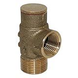 Merrill MFG PRVNL75 No Lead Brass Pressure Relief Valve 75 PSI, 3/4"