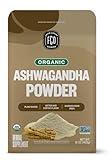 FGO Organic Ashwagandha Root Powder, Sourced from India, 16oz, Packaging May Vary (Pack of 1)