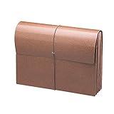 Smead Expanding File Wallet with Flap and Cord Closure, 3-1/2" Expansion, Legal Size, Redrope, 10 per Box (71356)