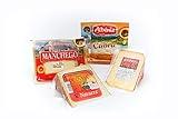 Spanish Cheese Assortment 2 Pound Hand Cut Imported from Spain + Free Sobrasada (Spreadable Chorizo)