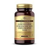 Solgar Glucosamine Hyaluronic Acid Chondroitin MSM, 120 Tablets - Supports Healthy Joints & Range of Motion & Flexibility - Extra Strength, Shellfish Free - Non-GMO, Gluten Free - 40 Servings