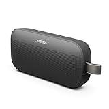 Bose New SoundLink Flex Portable Bluetooth Speaker (2nd Gen), Portable Outdoor Speaker with Hi-Fi Audio, Up to 12 Hours Battery Life, Waterproof and Dustproof, Black