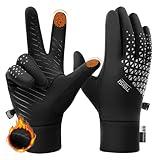 Saliryj Winter Gloves Thermal Warm Touch Screen Gloves Bike Gloves Cycling Gloves for Driving，Cycling，Running，Hiking