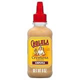 Cholula Cremosa Sauce, Chipotle, Medium Heat, Creamy, Smoky, Squeezable Topping For Elotes, Tacos, Soup, Tostadas, Nachos and More, 8 fl oz