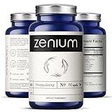 Zenium - Relieve Stress, Tension, Worry, Nervousness, & Irritability | Calm The Mind & Body | Ayurvedic | Natural Relief Supplement | Boosts Mood | Ashwagandha, L-Theanine, GABA, Rhodiola |60 Capsules