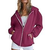 Zip Up Hoodie Hooded Zip Up Sweatshirt Women Long Sleeve Oversized Sweatshirts Sweatshirt For Women Womens Hoodies Lightweight Zip Up Hoodie Women Casual Long Sleeve Track Jackets With