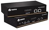 Vertiv Avocent LV 5020P High-Performance Dual DisplayPort KVM Extender Kit with Receiver & Transmitter, VGA, USB, Audio, CATx 50M, Extend up to 300 ft. / 91.44 m. (5020P)