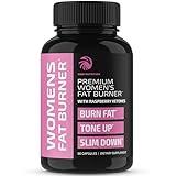 Fat Burners For Women | Weight Loss Pills for Women Belly Fat | Raspberry Ketones | Appetite Suppressant & Metabolism Booster | Back Fat Reducer & Bloating Relief | Diet Pills for Fast Result 60 Ct.