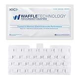 KICTeam - Waffletechnology® Cleaning Cards for Money Counter Machine (15 Cards)- Presaturated with WonderSolvent - 3" x 6.25"