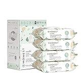 The Honest Company Clean Conscious Multi-Use Wipes, Unscented Hypoallergenic Baby Wipes for Sensitive Skin, 99% Water Plant-Based Compostable Wipes, Geo Mood, 288 Count